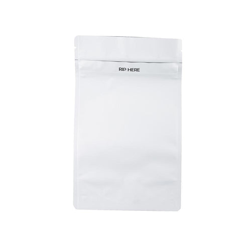 Grip n Rip Mylar Bags - 1/2 - White -1000ct