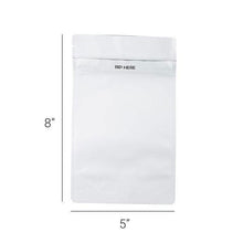 Grip n Rip Mylar Bags - 1/2 - White -1000ct