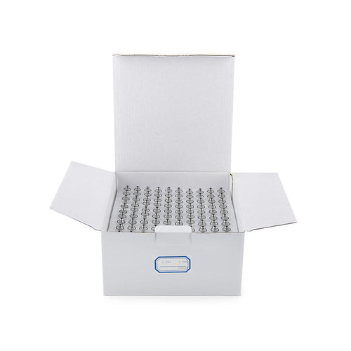 Ceramic Oil Atomizer - White Tip - 1/2ml  - EZ Process - 100ct