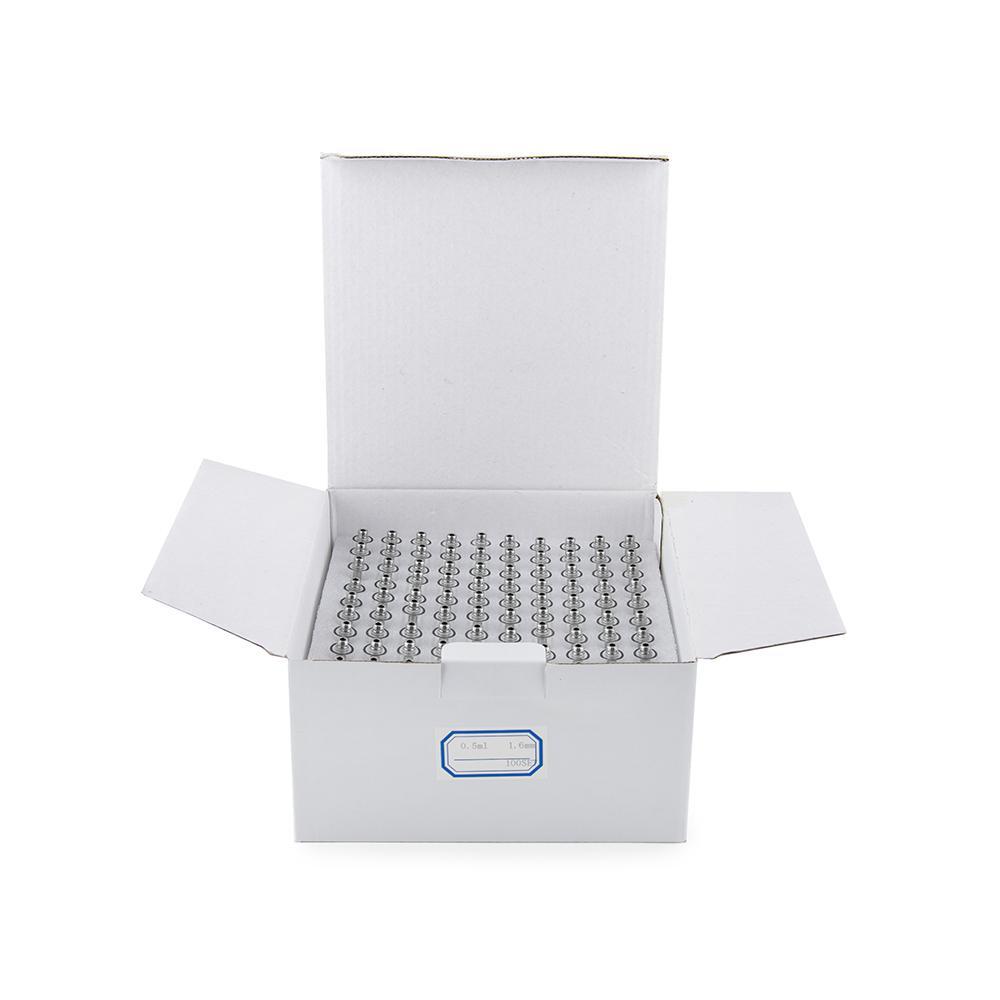 Ceramic Oil Atomizer - White Tip - 1/2ml  - EZ Process - 100ct