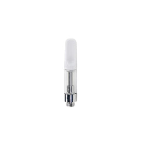 Ceramic Oil Atomizer - White Tip - 1/2ml  - EZ Process - 100ct