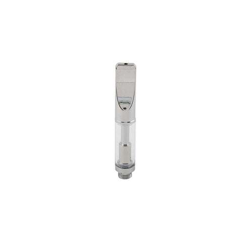 Ceramic Glass Atomizer - 0.7mm - Chrome - 0.5ml - EZ Process - 100ct