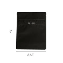 Grip n Rip Mylar Bags - 1/8 - Black - 2000ct
