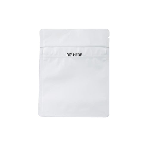 Grip n Rip Mylar Bags - 1/8 - White - 2000ct