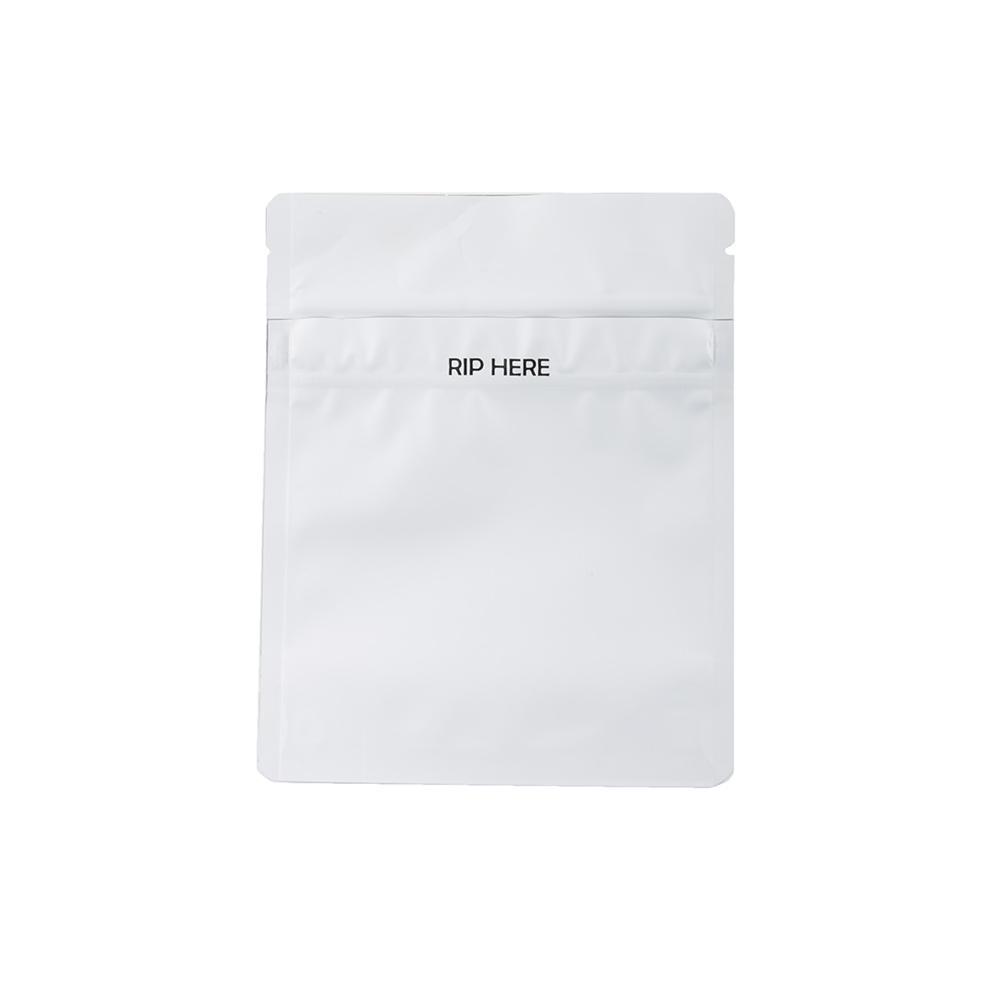 Grip n Rip Mylar Bags - 1/8 - White - 2000ct