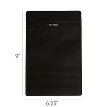 Grip n Rip Mylar Bags - 1oz - Black - 1000ct