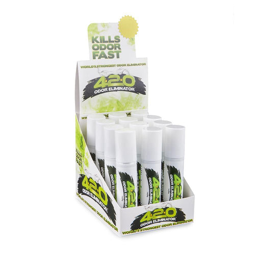 420 Odor Eliminator Spray 1oz -12ct