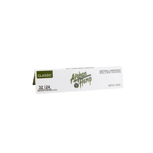Afghan Hemp Rolling Papers / King Size - 24ct