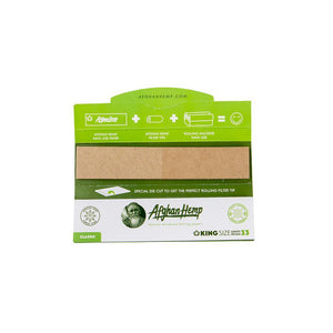 Afghan Hemp King Size w/ Tips - 24ct