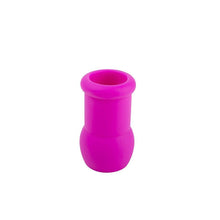 Aqua Silicone N Glass Water Pipe - BEAKER - Pink