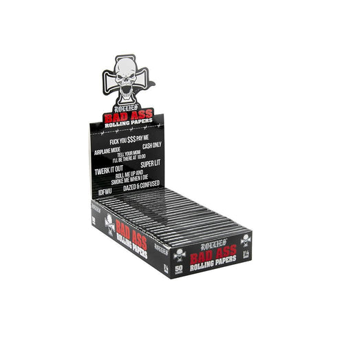 Bad Ass Rolling Papers - 1 1/4 - 24ct