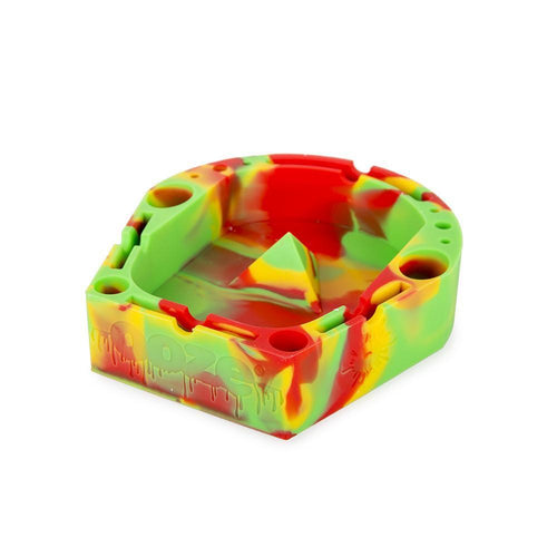 Banger Silicone Ashtray - RED / YELLOW / GREEN
