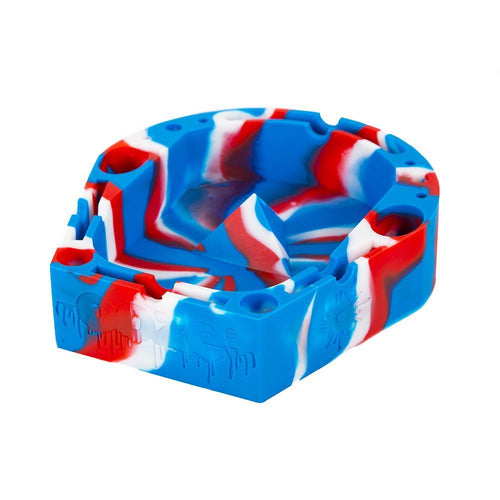 Banger Silicone Ashtray - RED / WHITE / BLUE