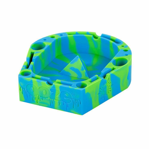 Banger Silicone Ashtray - BLUE / GREEN