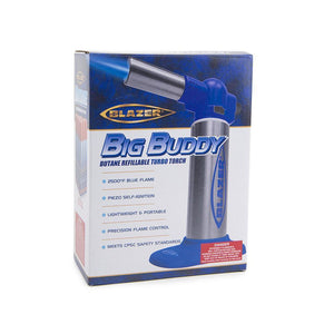 Blazer Big Buddy Turbo Torch - Blue & Stainless Steel