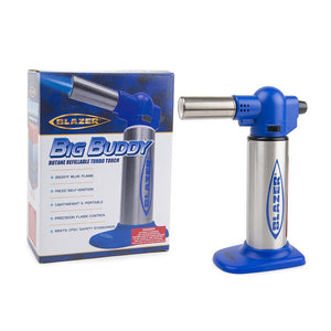 Blazer Big Buddy Turbo Torch - Blue & Stainless Steel