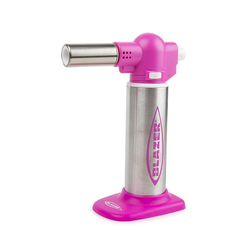 Blazer Big Buddy Turbo Torch - Pink & Stainless Steel