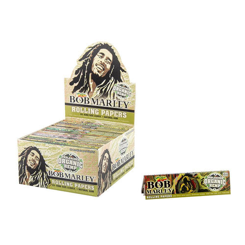 Bob Marley Rolling Papers Organic Hemp - King Size - 50ct