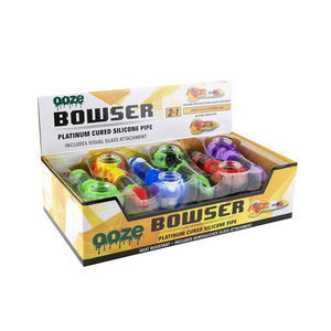 Bowser Silicone Glass Pipe Display - 12ct