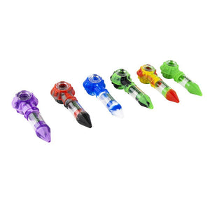 Bowser Silicone Glass Pipe Display - 12ct