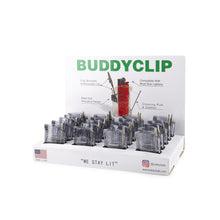 Buddy Roach Clip Lighter Case Display - Smoke Grey