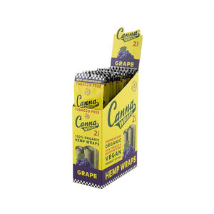 Canna Wraps - Grape - 24ct