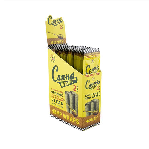 Canna Wraps - Honey - 24ct