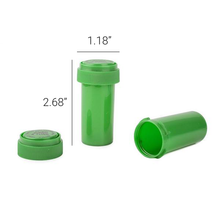 Loud Lock Green Reversible Cap Vials