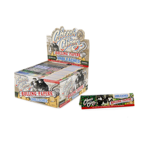 Cheech & Chong Papers Unbleached - King Size - 50ct