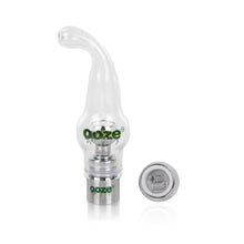 Curved Neck Glass Globe + Dual Quartz Coil