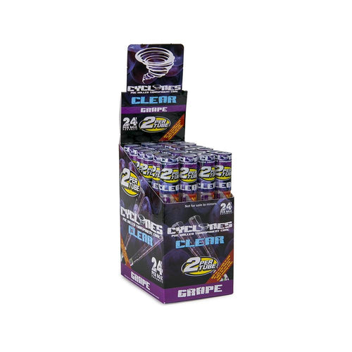Cyclone Clear Grape - 24ct