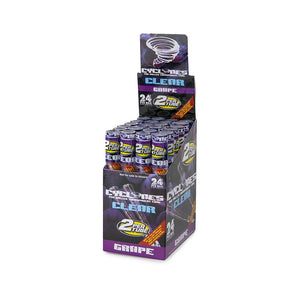 Cyclone Clear Grape - 24ct