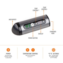 Drought Dry Herb Vaporizer Kit - Black