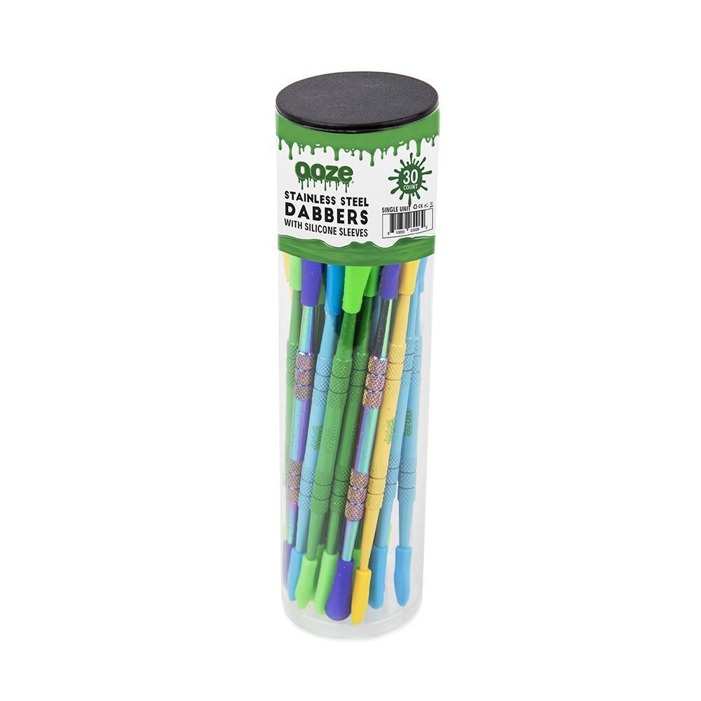 Dab Tool + Silicone Sleeve - Assorted colors - 30ct