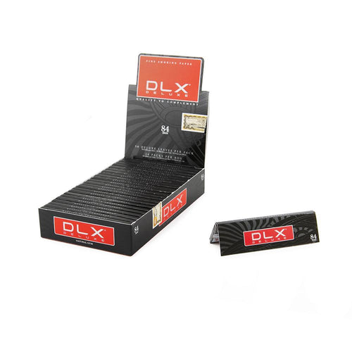 DLX Deluxe Rolling Papers - 84mm - 24ct