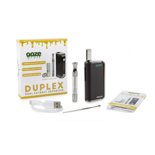 Duplex Dual Extract Vaporizer Kit - BLACK