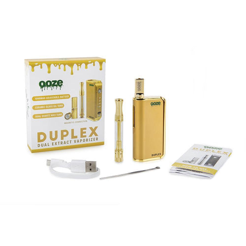 Duplex Dual Extract Vaporizer Kit - GOLD