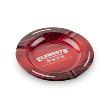 Elements Metal Ashtray - Red