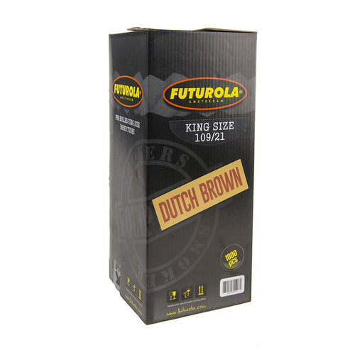 Futurola Cones King Size Dutch Brown  - 1000ct