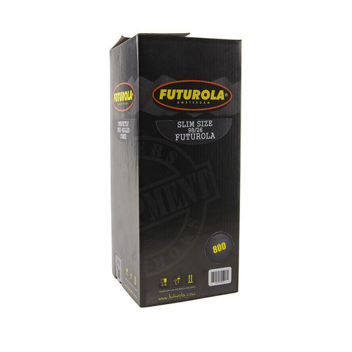 Futurola Cones Slim Size Classic White  - 800ct