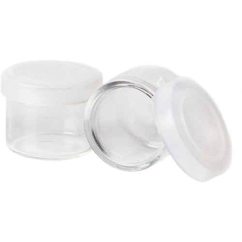 Glass No Neck Container 6ml - 144ct