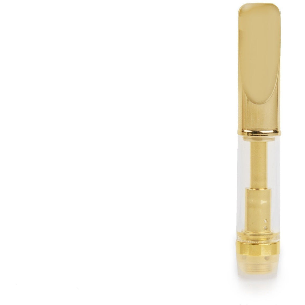 Glass Oil Atomizer - 1.6mm - Gold - 1/2ml - 30ct