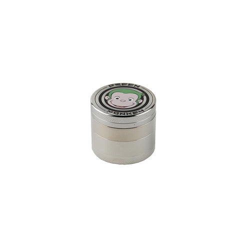 Green Monkey Grinder - Silver - 63MM