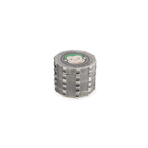 Green Monkey Metallic Grey Grinder - 50MM