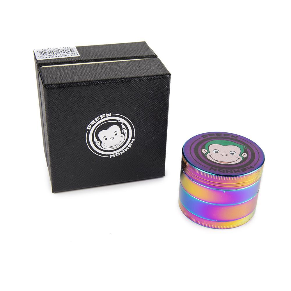 Green Monkey Rainbow Grinder - 55MM