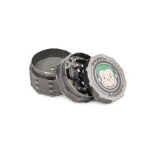 Green Monkey Metallic Grey Grinder - 60MM