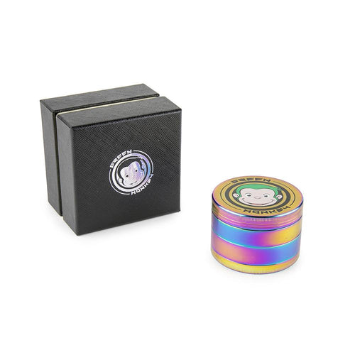 Green Monkey Rainbow Grinder - 63MM