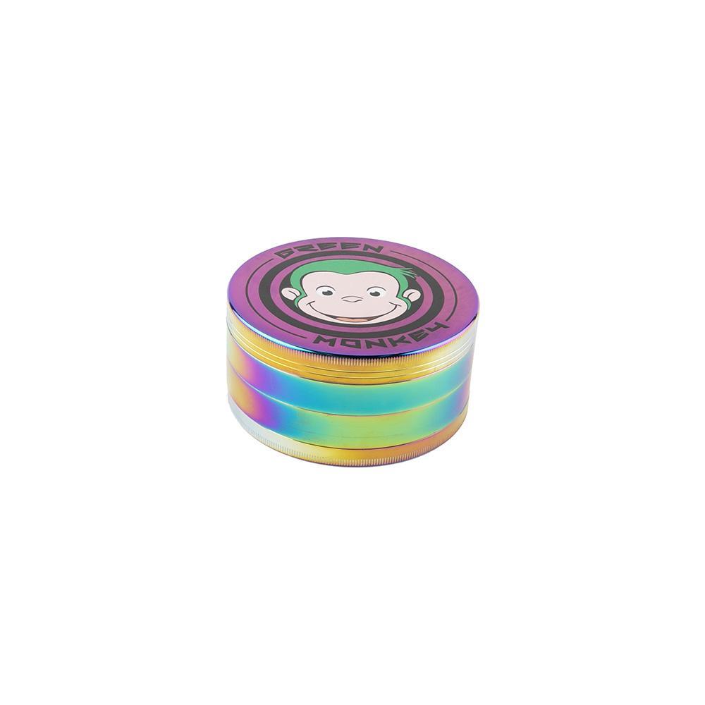 Green Monkey Rainbow Grinder - 100MM