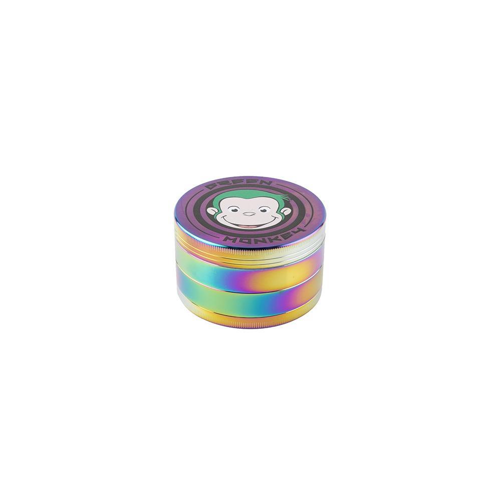 Green Monkey Rainbow Grinder - 75MM