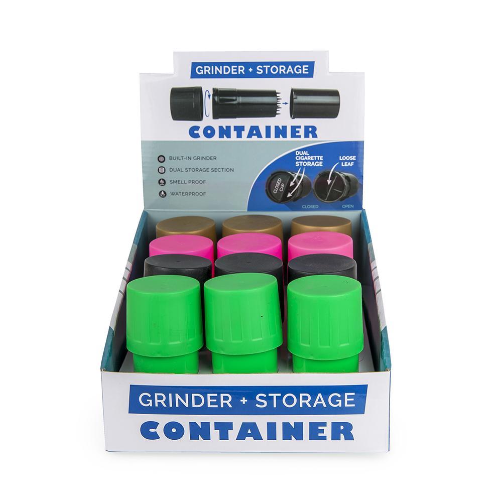 Grinder Dual Storage Container - 12ct